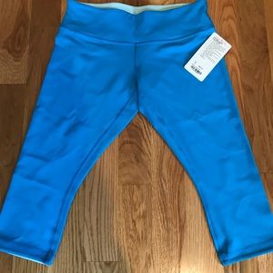 Lulu lemon cropped Wonder Under leggings